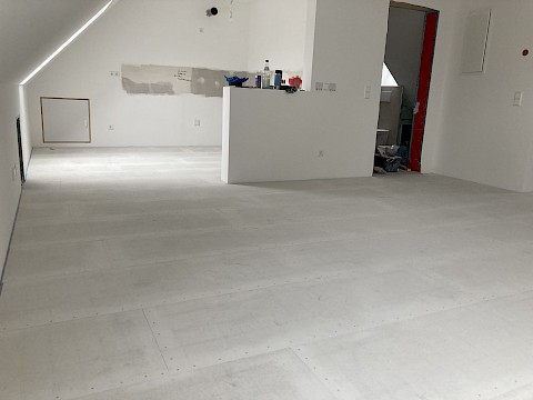 Fertigteil- Estrich (Trockenestrich)